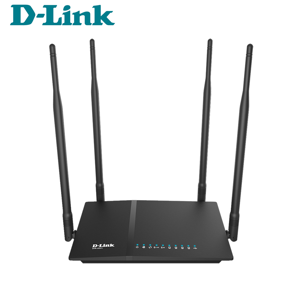 D-Link友訊 DIR-825+ Wireless AC1200 雙頻高增益GIgabit無線路由器