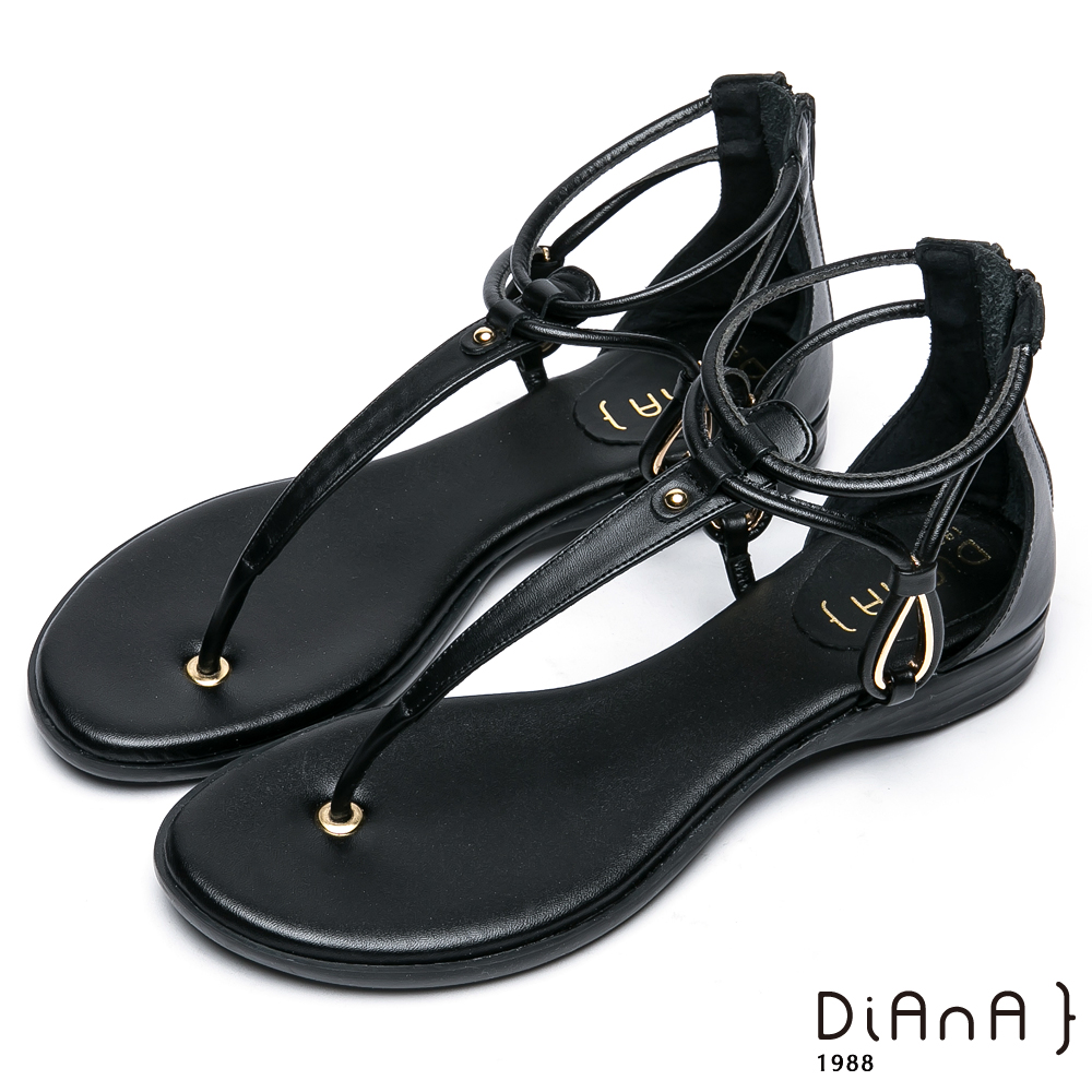 DIANA
金屬水滴型夾腳涼鞋