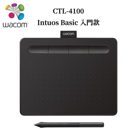 Wacom Intuos Basic 繪圖板 (入門版)(黑) CTL-4100/K0-C
