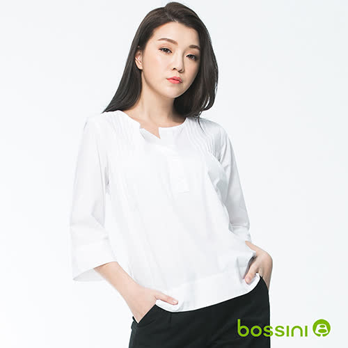 bossini女裝
七分袖造型襯衫
