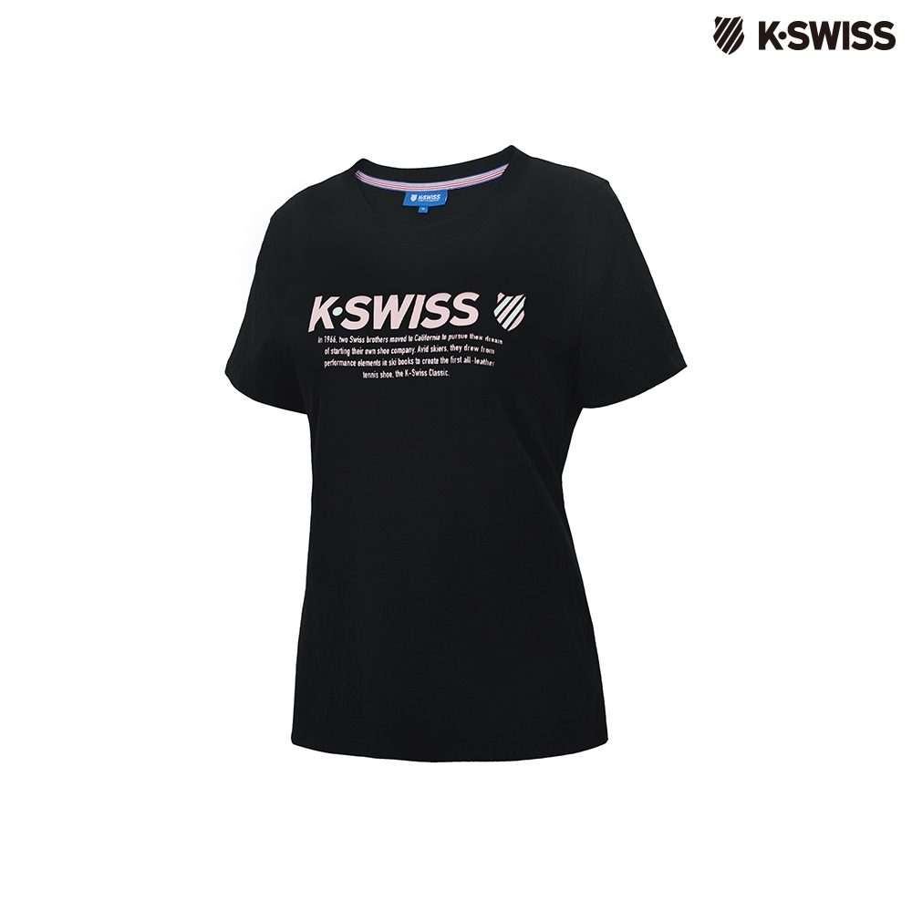 K-Swiss 印花短袖T恤