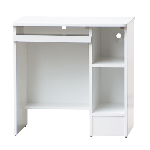 AS-波特2.5尺全白電腦桌-75x54x75cm