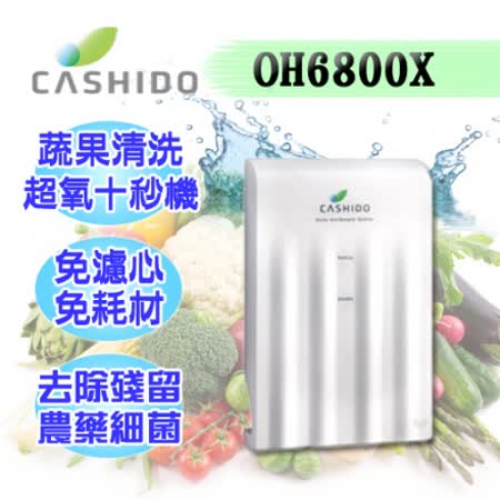 【華仕德】超氧離子殺菌10秒機 農藥清洗機 外掛/一般型(OH6800-X)