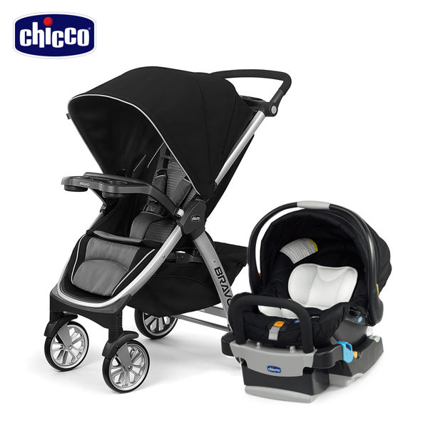chicco-Bravo極致完美手推車Air版+keyfit手提汽座