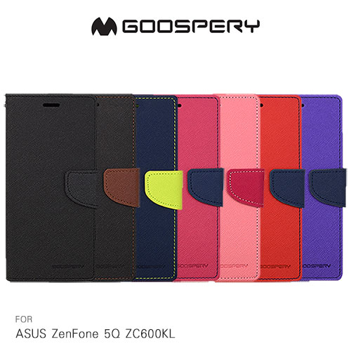 GOOSPERY ASUS ZenFone 5Q ZC600KL FANCY 雙色皮套