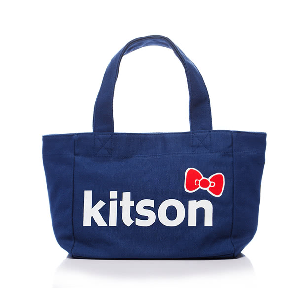 Kitson x Ribbon Hello Kitty M Tote(藍)