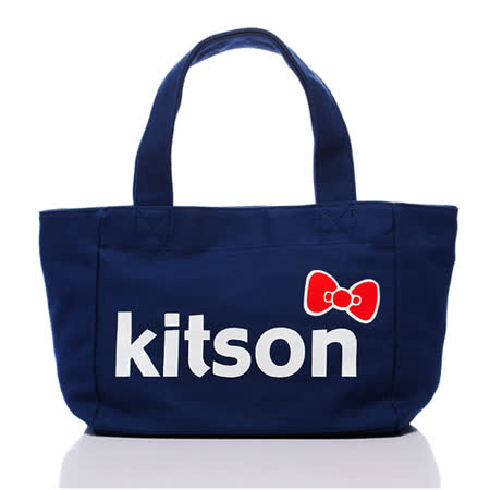 Kitson x Ribbon Hello Kitty L Tote (海軍藍)