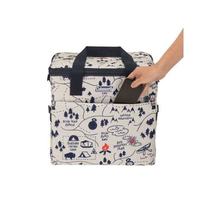 【美國Coleman】30L 露營地圖保冷袋 # CM-33433M