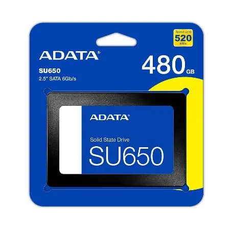 威剛ADATA Ultimate SU650 480G 2.5吋SATA SSD固態硬碟