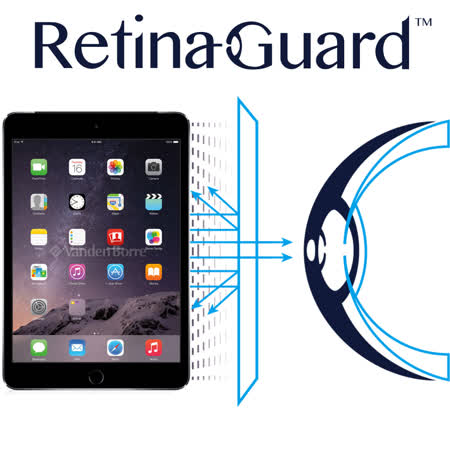 RetinaGuard 視網盾 iPad mini 3 防藍光保護膜