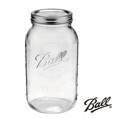 美國原裝進口正宗Ball 
梅森寬口密封罐-64oz