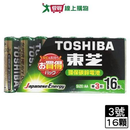 TOSHIBA東芝環保3號電池16入/組