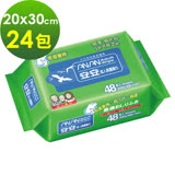 【安安】成人柔護濕紙巾加大型 (48抽x24包)