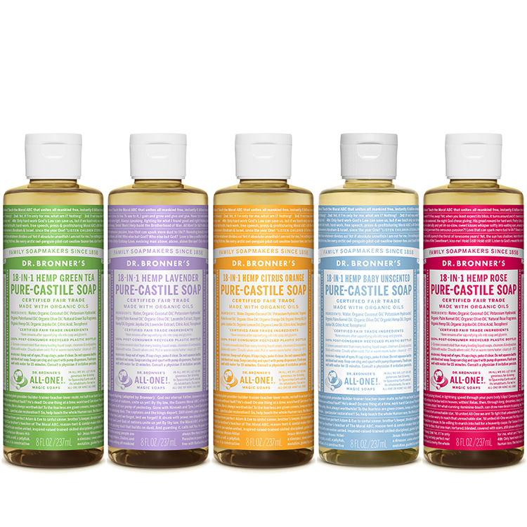 Dr.Bronner's布朗博士
天然有機潔顏露任選