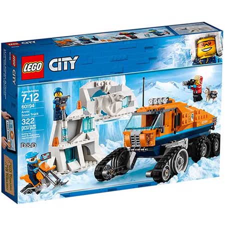  LEGO
城市系列 - 極地巡邏車