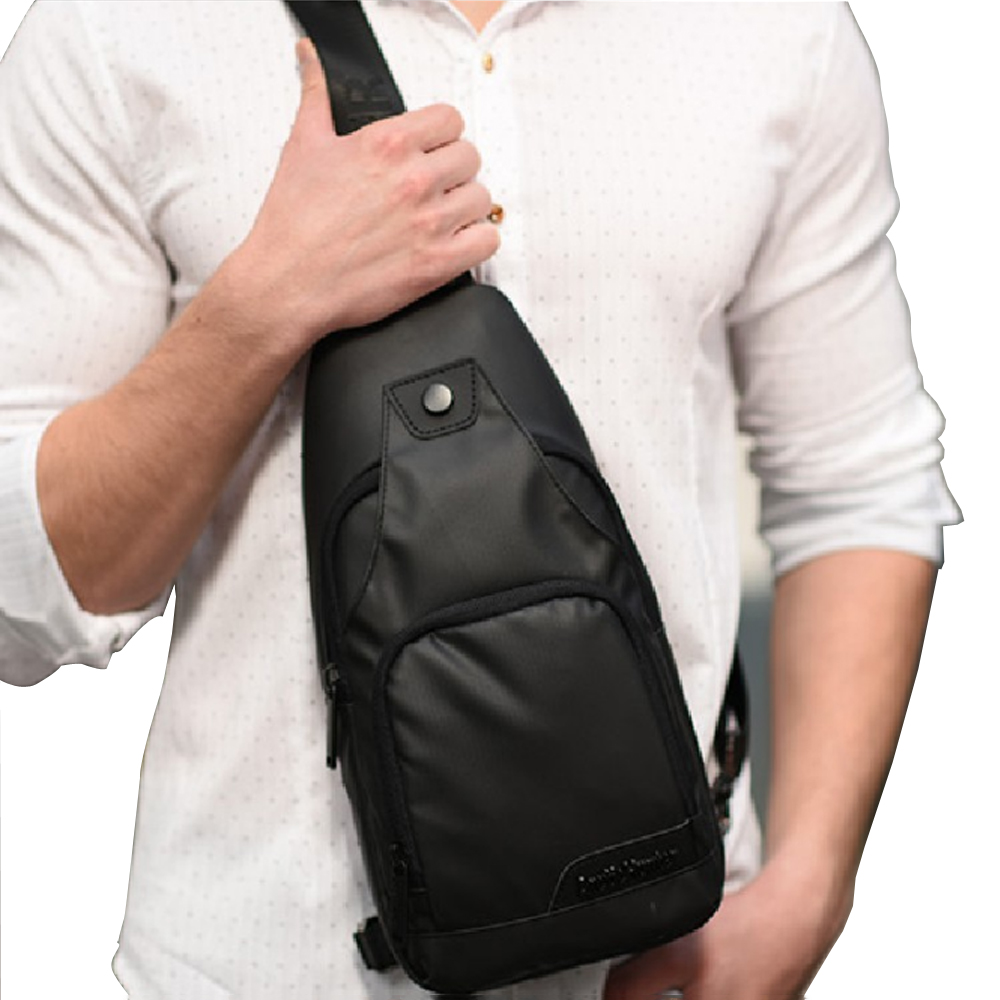PUSH!戶外用品 防水單肩斜背包旅遊包學生包3C小包商務包防搶包手機包U52