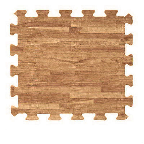 ★2件超值組★新生活家耐磨拼花木紋地墊-深色