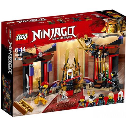 樂高積木 LEGO《 70651 》NINJAGO 旋風忍者系列 - 王座室決戰
