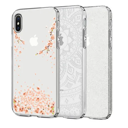 SGP / Spigen iPhone X Liquid Crystal-超輕薄型彈性保護殼