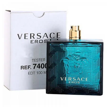 VERSACE 凡賽斯 EROS 愛神男性淡香水 100ml-Tester包裝