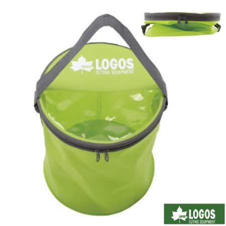 日本 LOGOS 可提式
大嘴口折疊軟水桶 7.5L