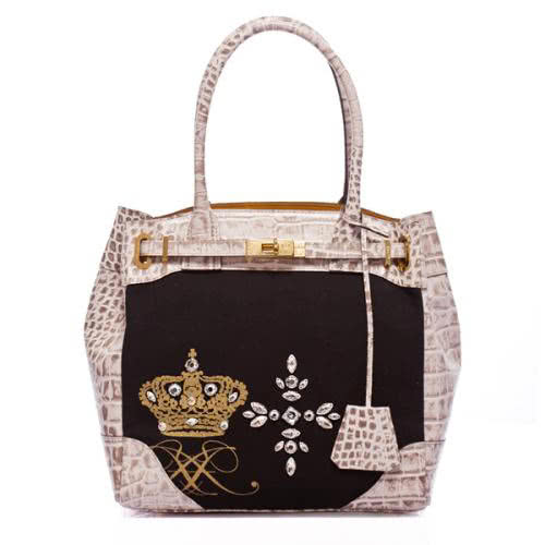 A.D.M.J. 冰晶皇冠COVA TOTE BAG (GRAY)