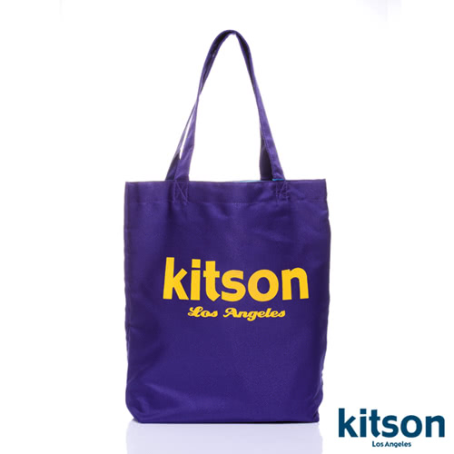 Kitson 經典LOGO購物袋/托特包 紫