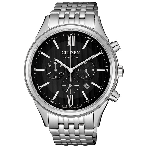 CITIZEN 
簡約奢華光能男腕錶