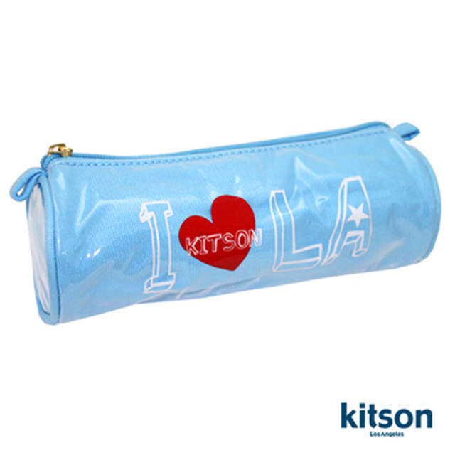 Kitson I Heart Kitson 防水化妝包 (天空藍)