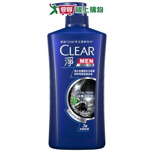 CLEAR淨男士去屑洗髮乳-深層淨碳型750g