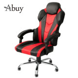 Abuy-究極加厚款立體包覆工學電競賽車椅-紅色款
