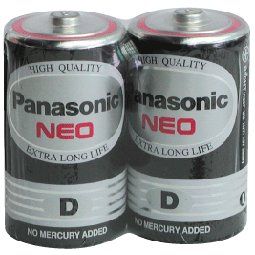 【國際牌Panasonic】1號 D 碳鋅電池 (1封2個)