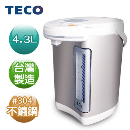 (福利品)【TECO東元】4.3L電熱水瓶 YD4301CB
