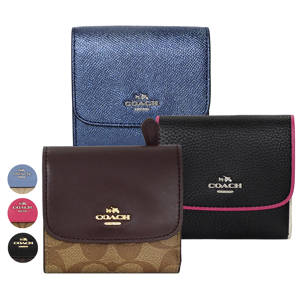 COACH
精選輕便攜帶三折短夾