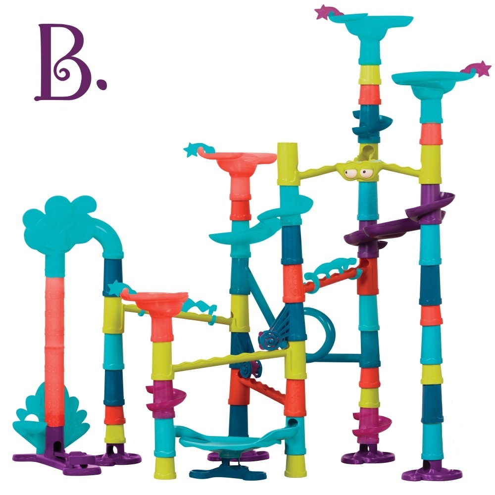 美國【B.Toys】星際交流道(軌道球積木)