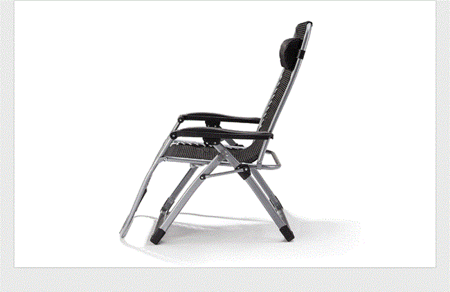 附置物杯架
無段式高承重躺椅