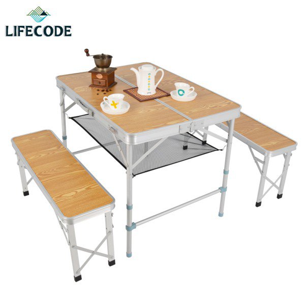 【LIFECODE】
尊爵鋁合金折疊桌椅