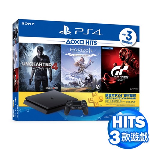 PS4主機500GB HITS4同捆