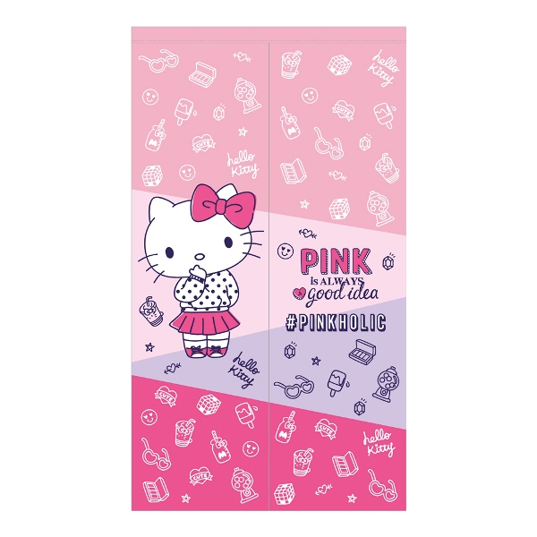 Hello Kitty PINKHOLIC長門簾150x85cm