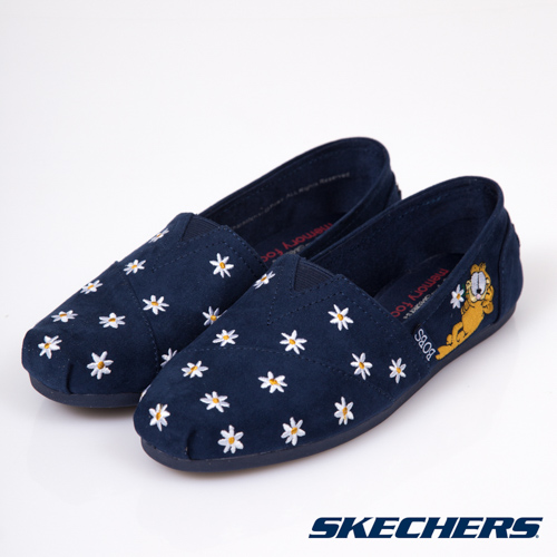 SKECHERS (女) 時尚休閒系列 BOBS PLUSH - 32628NVY