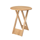 【空間生活家具】實木折合桌(手提折合桌)