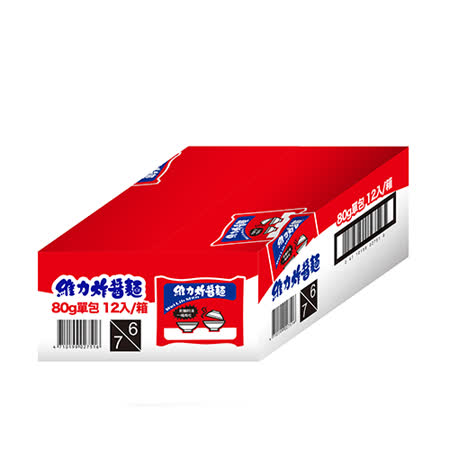 維力炸醬包麵80Gx12包(箱)