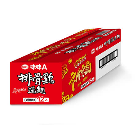 味味Ａ排骨雞包麵中元特規80Gx12