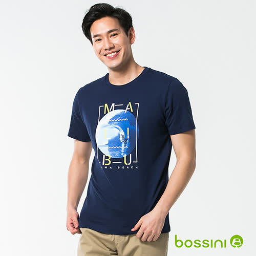 bossini男裝
印花短袖T恤