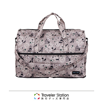 《Traveler Station》日本 HAPI+TAS 摺疊旅行袋(大) B組花色