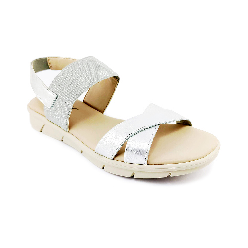 The FLEXX
牛皮彈性側寛帶涼鞋