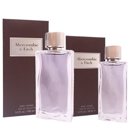 【買大送小】Abercrombie & Fitch 同名經典男性淡香水 100ml+50ml