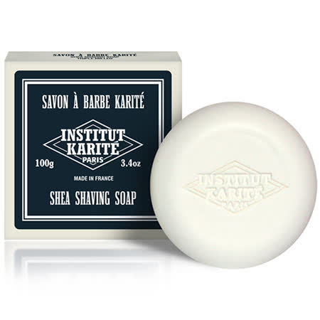 Institut Karite Paris 巴黎乳油木牛奶乳霜刮鬍皂 100g