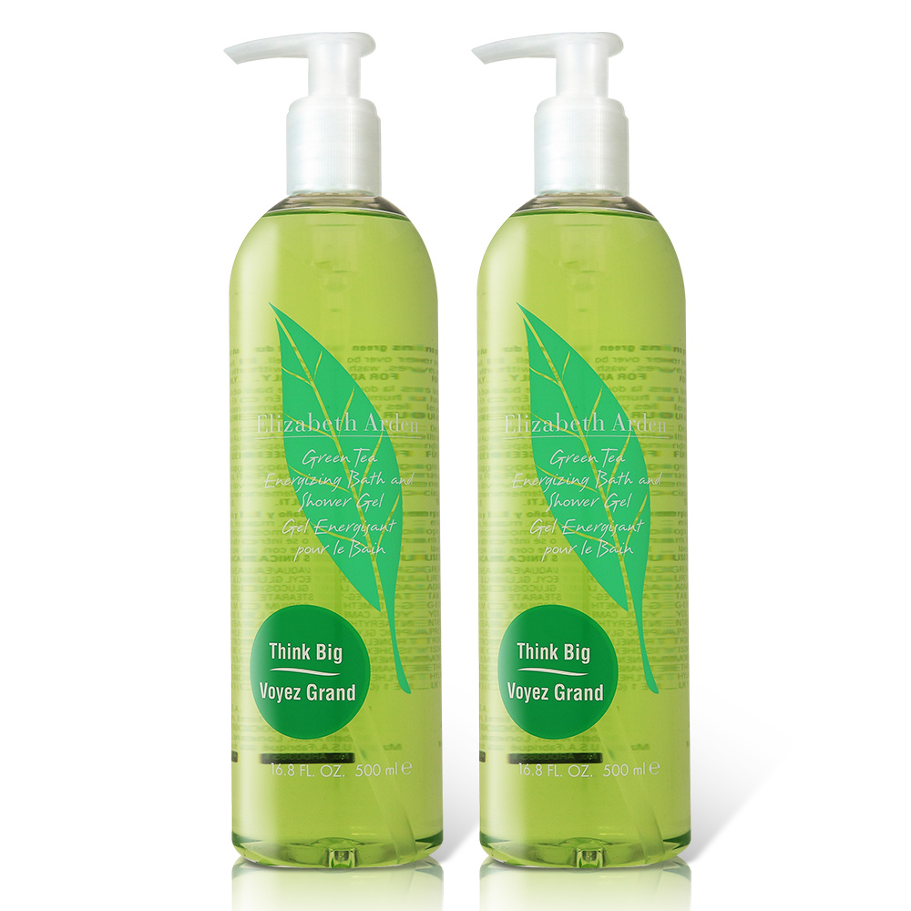 Elizabeth Arden雅頓 綠茶香水沐浴膠 500mlx2