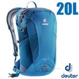 【德國 Deuter】Speed Lite 20L 輕量級透氣健行登山背包 _3410218 藍/深藍